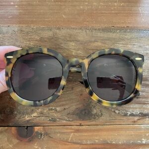 Karen Walker Super Duper Strength Sunglasses in Crazy Tort